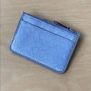 Lavender Coach Coin Purse